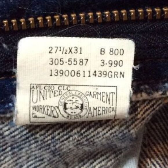 VINTAGE 80’S HIGH WAIST LEE RIDERS JEANS! SZ. 10 - Picture 8 of 10